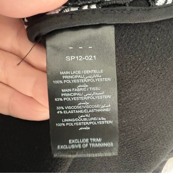 SELF PORTRAIT BABY BLUE PEONY MINI DRESS NEW Size 4 Tuckernuck Shopbop floral - Picture 9 of 9